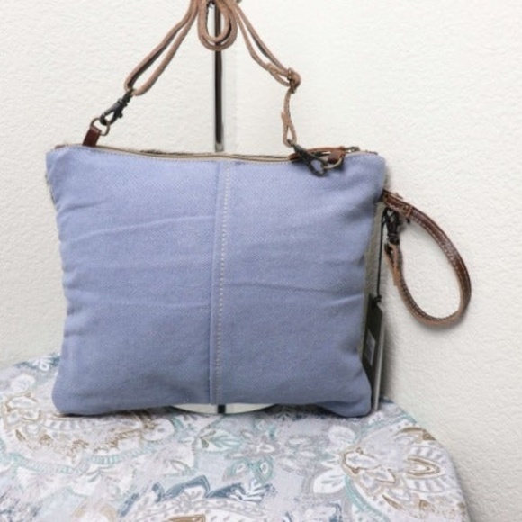 NEW Myra Bag Hairon Small Crossbody Bag Canvas Bag - Picture 4 of 8